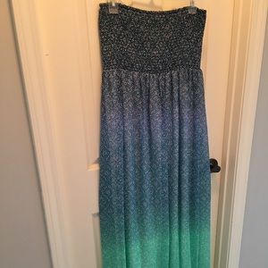 Strapless Maxi Dress